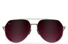 Tangle Free Aviator Hex - Cherry Fade Polarized