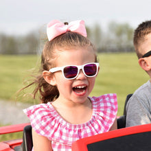 Kid's Signature Series - White Purple Polarized Shady Rays® | Polarized Sunglasses