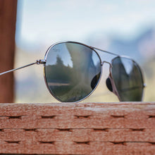 Tangle Free Aviator - Blackout Polarized Aviator Shady Rays