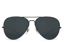 Aviator - Black Stealth Polarized Aviator Shady Rays